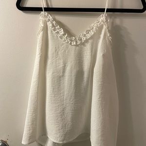 Ruffle tank top
